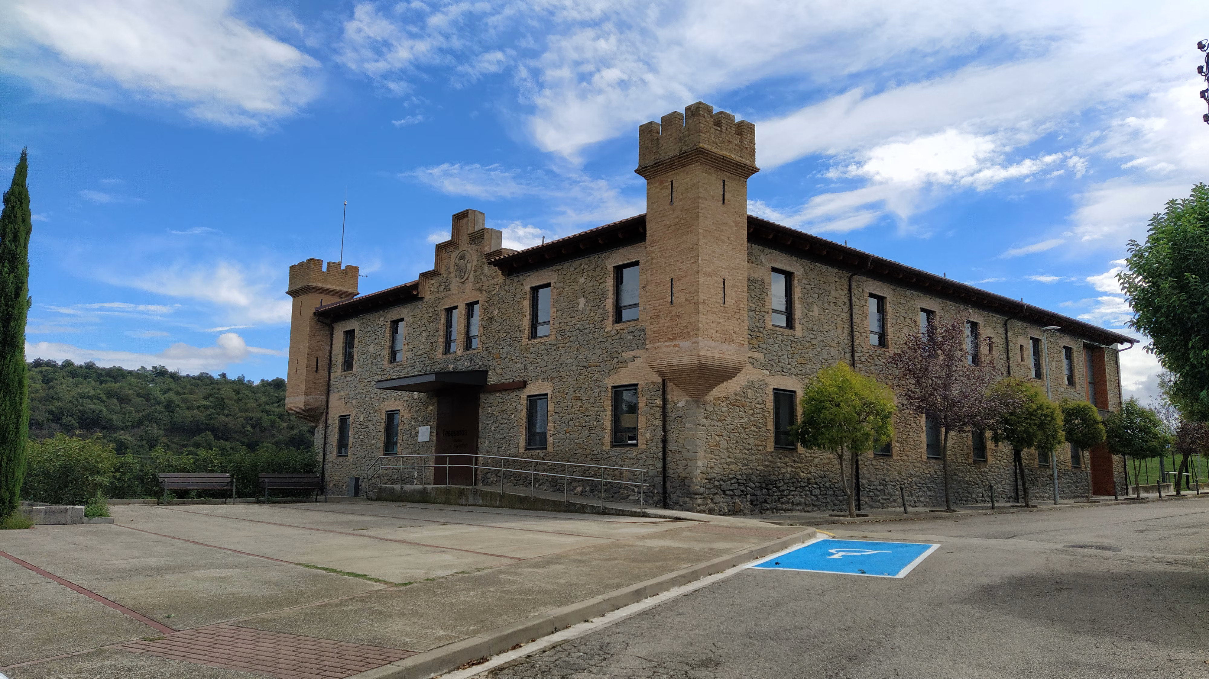 Vista del Museu Arqueològic de l'Esquerda a Roda de Ter